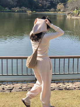 「StyleSea（スタイルシー）のアイテム」を使った、StyleSeaさん（レディース・155cm）の冬コーディネート