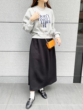 「StyleSea（スタイルシー）のアイテム」を使った、StyleSeaさん（レディース・163cm）の秋コーディネート