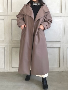 「韓国ファッション」｜StyleSeaさん（レディース・155cm）の秋コーディネート