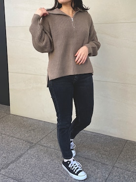 「StyleSea（スタイルシー）のアイテム」を使った、StyleSeaさん（レディース・155cm）の冬コーディネート