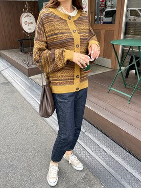 「StyleSea（スタイルシー）のアイテム」を使った、StyleSeaさん（レディース・163cm）の秋コーディネート