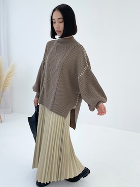 「StyleSea（スタイルシー）のアイテム」を使った、StyleSeaさん（レディース・160cm）の秋コーディネート