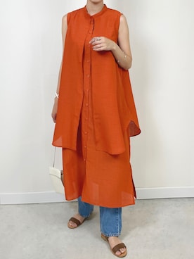 「StyleSea（スタイルシー）のアイテム（ワンピース/ドレス）」を使った、StyleSeaさん（レディース・160cm）の春コーディネート