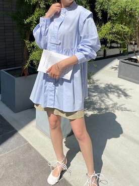 「StyleSea（スタイルシー）のアイテム」を使った、StyleSeaさん（レディース・160cm）の春コーディネート