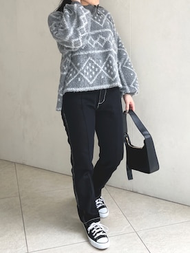 「StyleSea（スタイルシー）のアイテム」を使った、StyleSeaさん（レディース・155cm）の秋コーディネート