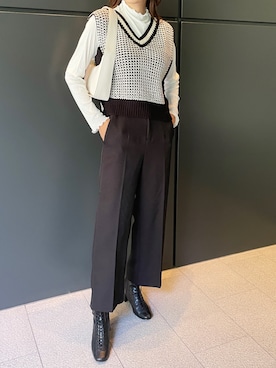 「StyleSea（スタイルシー）のアイテム（パンツ）」を使った、StyleSeaさん（レディース・163cm）の夏コーディネート