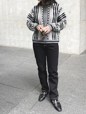 「StyleSea（スタイルシー）のアイテム」を使った、StyleSeaさん（レディース・155cm）の秋コーディネート