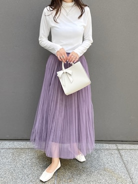 「カラー×コーデ」｜StyleSeaさん（レディース・163cm）の夏コーディネート