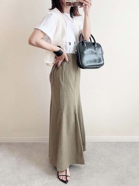 「ボストンバッグ」｜StyleSeaさん（レディース・155cm）の夏コーディネート