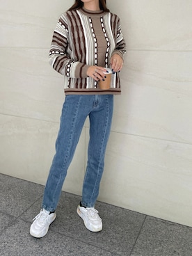 「StyleSea（スタイルシー）のアイテム」を使った、StyleSeaさん（レディース・155cm）の秋コーディネート