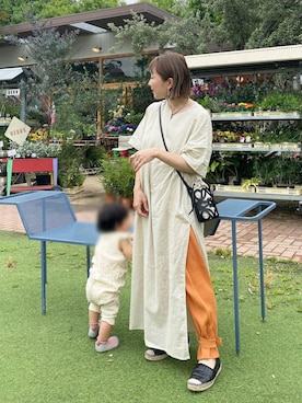 「カラー×コーデ」｜「アイテム（ワンピース）」を使った、StyleSeaさん（レディース・148cm）の夏コーディネート