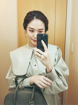 「StyleSea（スタイルシー）のアイテム（トップス）」を使った、StyleSeaさん（レディース・162cm）の秋コーディネート