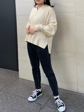 「StyleSea（スタイルシー）のアイテム」を使った、StyleSeaさん（レディース・155cm）の冬コーディネート