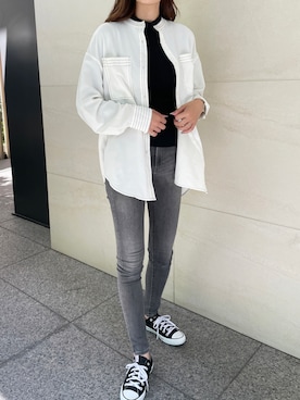 「StyleSea（スタイルシー）のアイテム」を使った、StyleSeaさん（レディース・163cm）の秋コーディネート