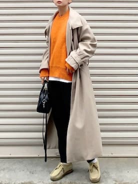 「StyleSea（スタイルシー）のアイテム」を使った、StyleSeaさん（レディース・156cm）の冬コーディネート