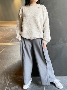 「StyleSea（スタイルシー）のアイテム」を使った、StyleSeaさん（レディース・155cm）の冬コーディネート