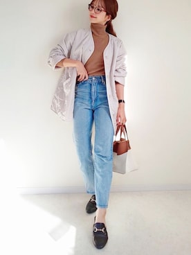 「Meli rich（メリーリッチ）のアイテム」を使った、StyleSeaさん（レディース・160cm）の秋コーディネート