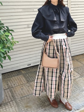 「StyleSea（スタイルシー）のアイテム」を使った、StyleSeaさん（レディース・163cm）の秋コーディネート