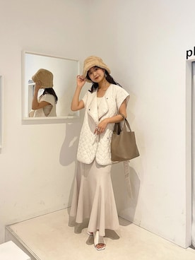 「StyleSea（スタイルシー）のアイテム（トップス）」を使った、StyleSeaさん（レディース・154cm）の秋コーディネート