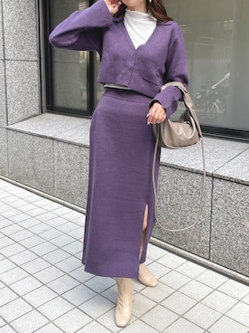 「StyleSea（スタイルシー）のアイテム」を使った、StyleSeaさん（レディース・162cm）の秋コーディネート