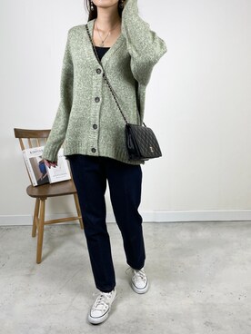 「StyleSea（スタイルシー）のアイテム（パンツ）」を使った、StyleSeaさん（レディース・163cm）の秋コーディネート