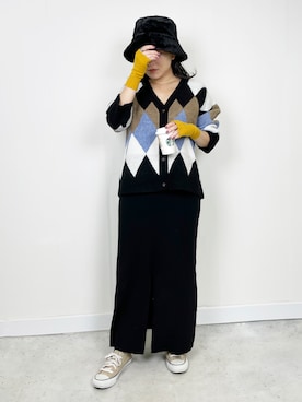 「アイテム（アームカバー）」を使った、StyleSeaさん（レディース・155cm）の秋コーディネート