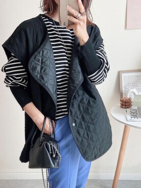 「StyleSea（スタイルシー）のアイテム（トップス）」を使った、StyleSeaさん（レディース・150cm）の秋コーディネート