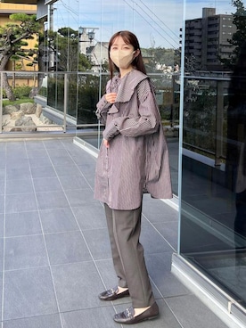 「Meli rich（メリーリッチ）のアイテム」を使った、StyleSeaさん（レディース・155cm）の秋コーディネート