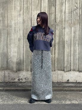 moekaさん（レディース・156cm）の冬コーディネート