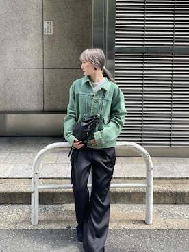 「ithelicy（イザリシー）のアイテム」を使った、moekaさん（レディース・156cm）の夏コーディネート