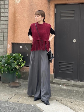 「LIWLE（リウル）のアイテム」を使った、moekaさん（レディース・156cm）の秋コーディネート