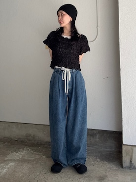 「Lui's（ルイス）のアイテム」を使った、moekaさん（骨格ウェーブ・レディース・156cm）の春コーディネート