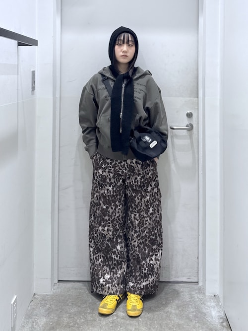 WASHED 2WAY WIDE LEG CARGO PANTS（カーゴパンツ）｜X-girl（エックス