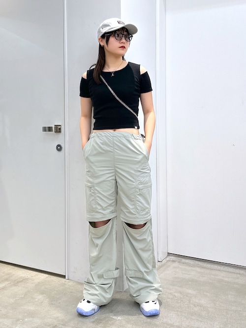 X-girl｜GATHERED WAIST CARGO PANTS カーゴパンツ X-girl
