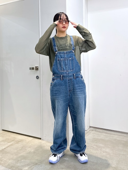xgirl WIDE TAPERED OVERALL オーバーオール　サロペット 楽天市場】WIDE TAPERED OVERALL X-girl エックスガール