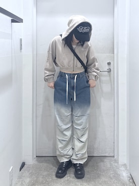 Miyさん（レディース・162cm）の冬コーディネート