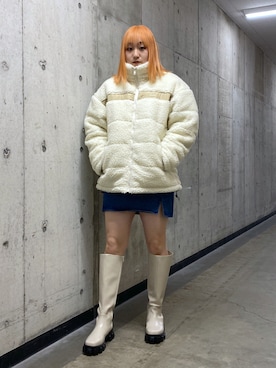 Miyさん（レディース・162cm）の冬コーディネート