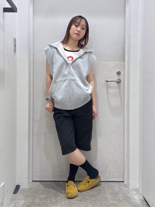 FACE RAGLAN S/S BABY TEE（Tシャツ/カットソー）｜X-girl