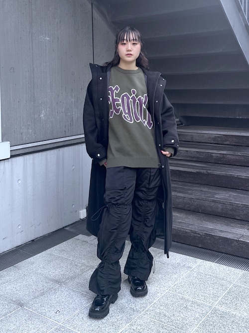 X-girl（エックスガール） ステンカラーコート コート STAND COLLAR