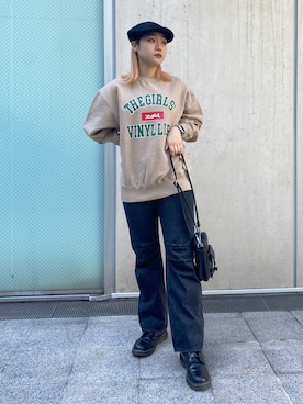 Miyさん（レディース・162cm）の冬コーディネート