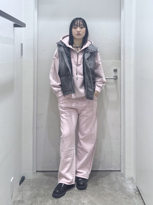 トレーナー/スウェット X-girl ANORAK SWEAT TOP X-girl（エックスガール）の「ANORAK SWEAT TOP（パーカー）」 - WEAR