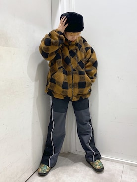 Miyさん（レディース・162cm）の冬コーディネート