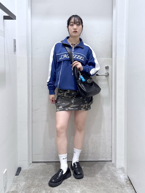 OVAL LOGO CLASP FAUX LEATHER SHOULDER BAG（ショルダーバッグ）｜X