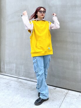 Miyさん（レディース・162cm）の春コーディネート