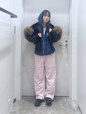 Miyさん（レディース・162cm）の冬コーディネート