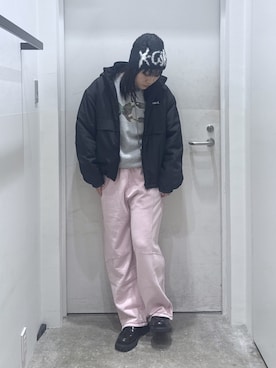 Miyさん（レディース・162cm）の冬コーディネート