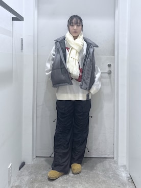 Miyさん（レディース・162cm）の冬コーディネート