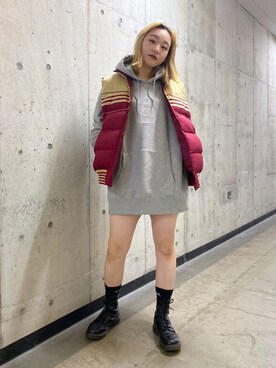 Miyさん（レディース・162cm）の冬コーディネート