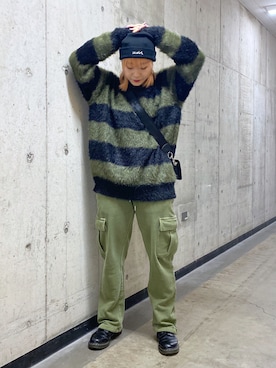 Miyさん（レディース・162cm）の冬コーディネート