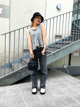 Miyさん（レディース・162cm）の夏コーディネート